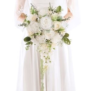 Elegant White Bridal Bouquet